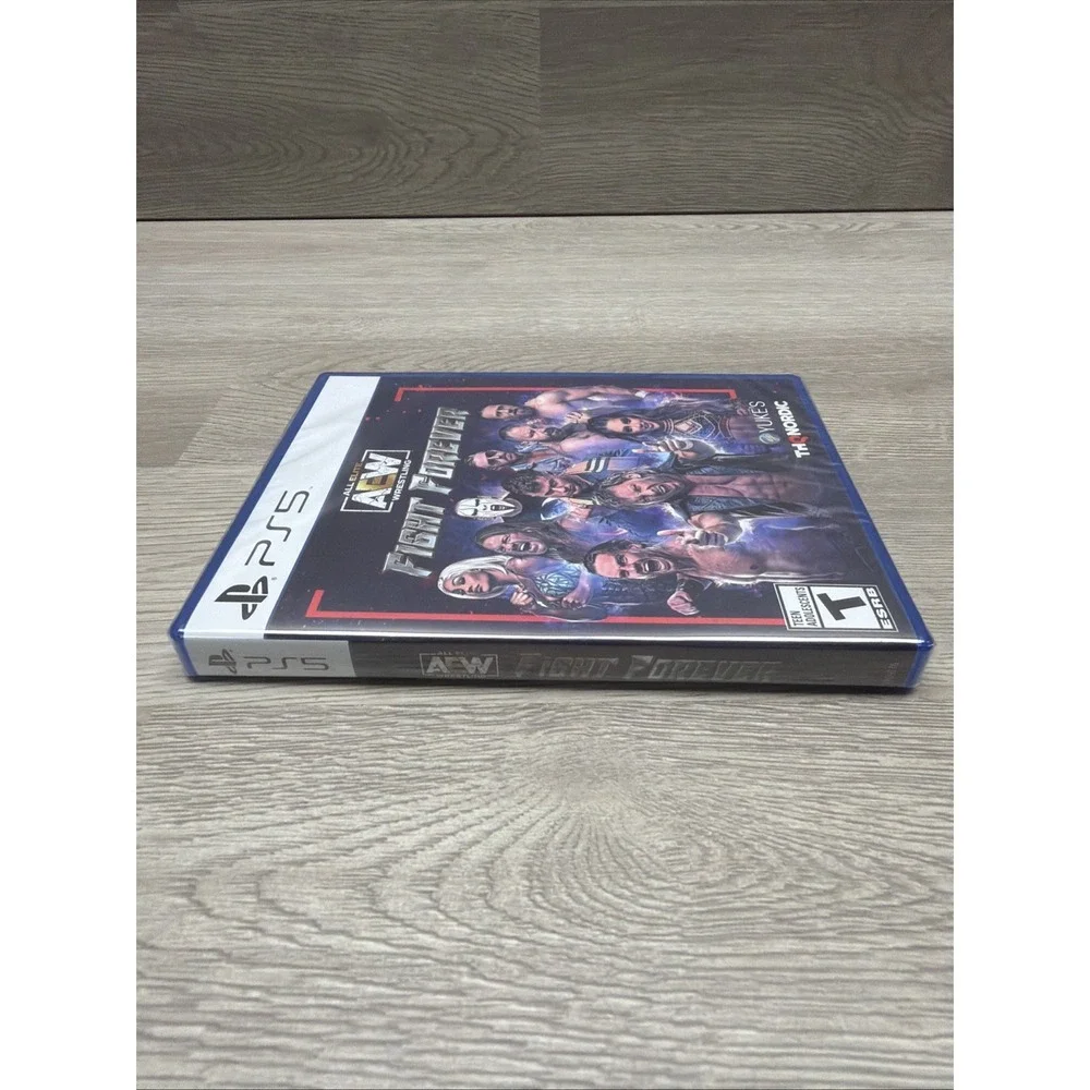 AEW All Elite Wrestling Fight Forever Sony PlayStation 5 - New/ Factory Sealed